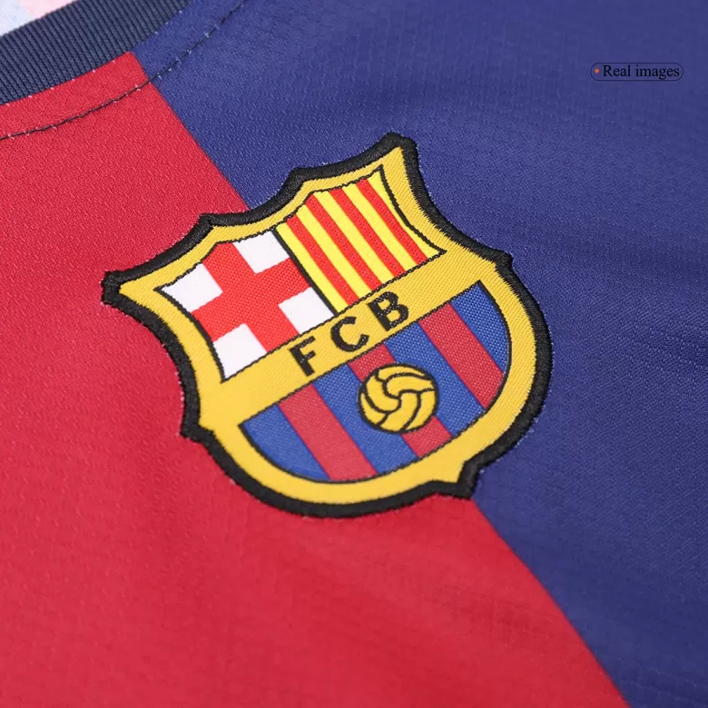 Barcelona Home Jersey Kit 2024/25 Kids(Jersey+Shorts) - gojersey