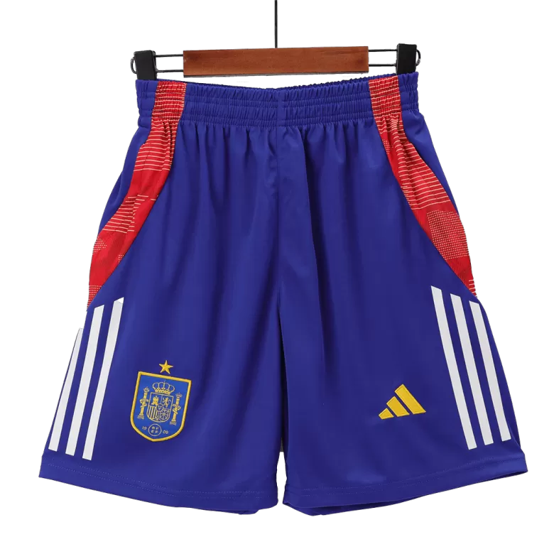 Spain Pre-Match Training Soccer Shorts 2024 - gojersey