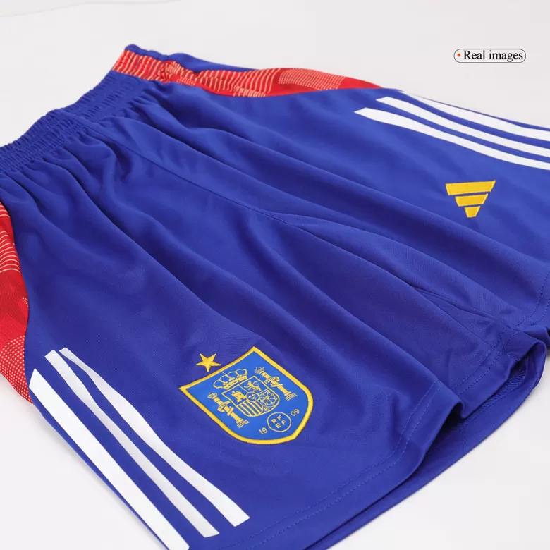 Spain Pre-Match Training Soccer Shorts 2024 - gojersey