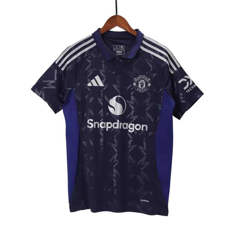 Manchester United Away Soccer Jersey Kit 2024/25 (Jersey+Shorts+Socks) - gojersey