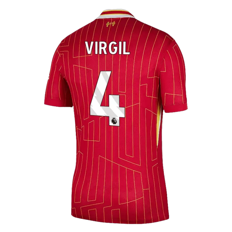 Liverpool VIRGIL #4 Home Jersey 2024/25 - gojersey