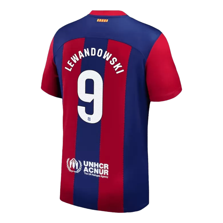 Barcelona LEWANDOWSKI #9 Home Jersey 2023/24 - gojersey