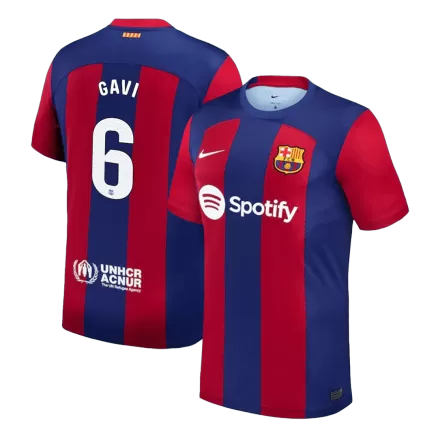 Barcelona GAVI #6 Home Jersey 2023/24 - gojersey