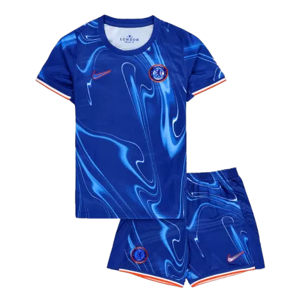 Chelsea Home Jersey Kit 2024/25 Kids(Jersey+Shorts) - gojersey