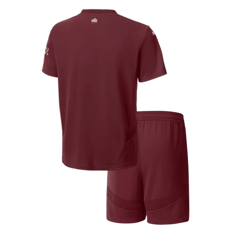 Manchester City Third Away Jersey Kit 2024/25 Kids(Jersey+Shorts) - gojersey