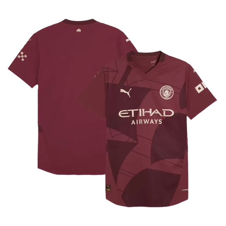 Manchester City Third Away Jersey Authentic 2024/25 - gojersey