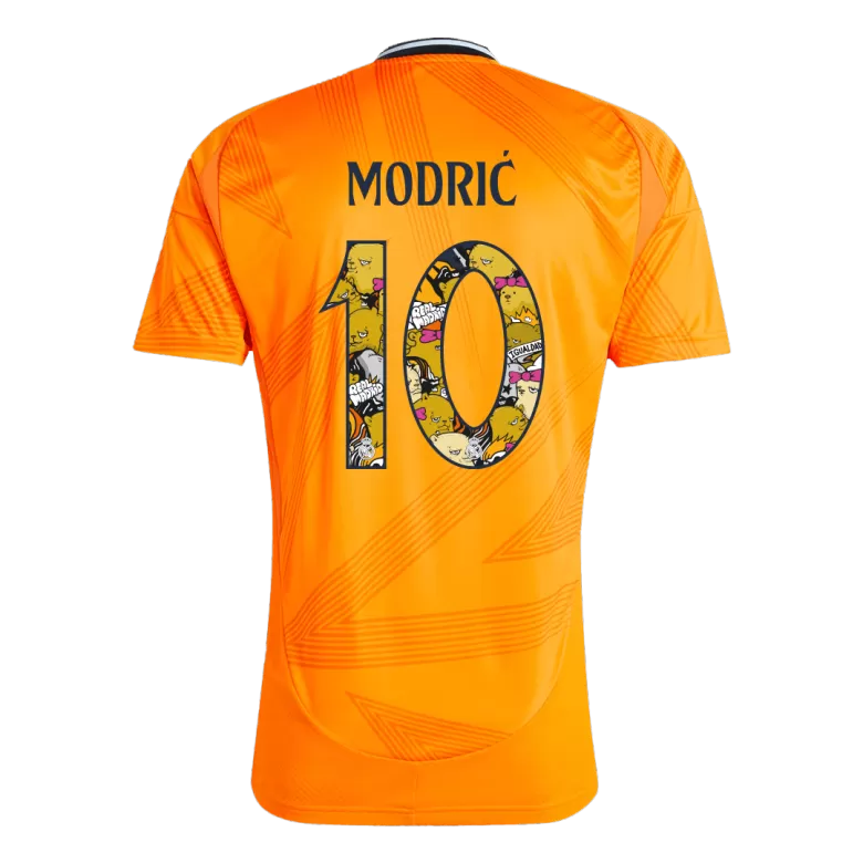 Real Madrid MODRIĆ #10 Away Jersey 2024/25 - Bear Champ Font - gojersey