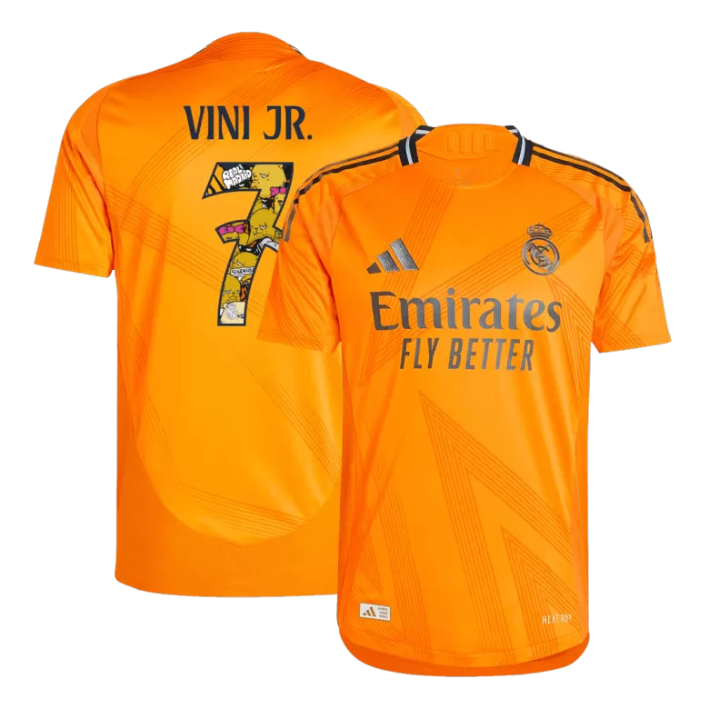 Real Madrid VINI JR. #7 Away Jersey Authentic 2024/25 - gojersey