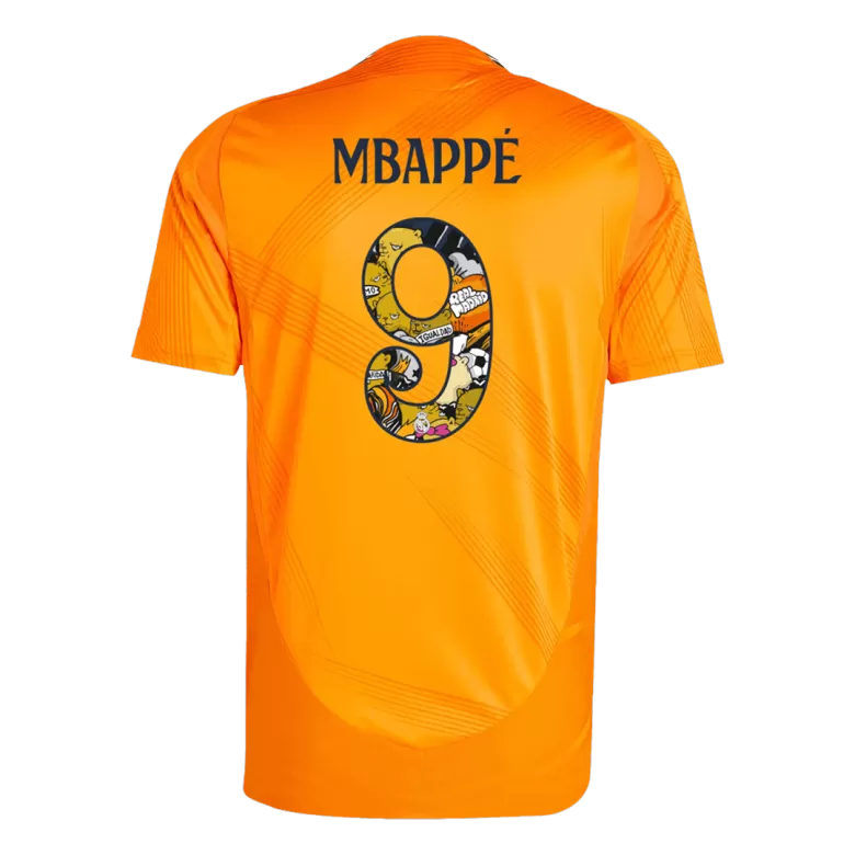 Real Madrid MBAPPÉ #9 Away Jersey Authentic 2024/25 - Bear Champ Font - gojersey