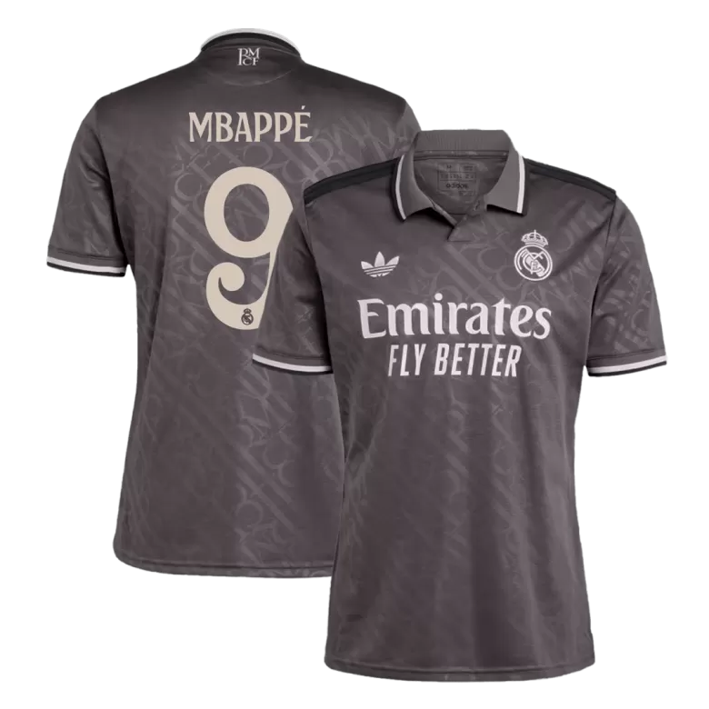 Real Madrid MBAPPÉ #9 Third Away Jersey 2024/25 - gojersey