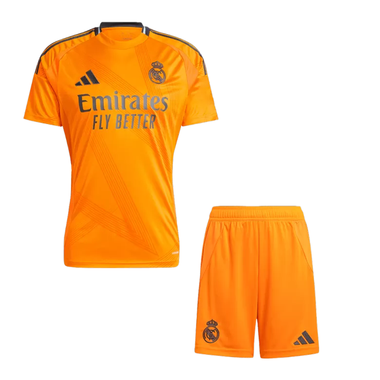 Real Madrid Away Jersey Kit 2024/25 (Jersey+Shorts) - gojersey