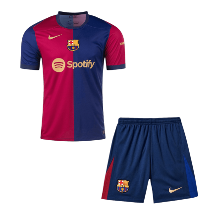 Barcelona Home Jersey Kit 2024/25 (Jersey+Shorts) - gojersey