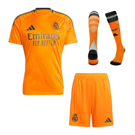 Real Madrid Away Jersey Kit 2024/25 (Jersey+Shorts+Socks) - gojersey