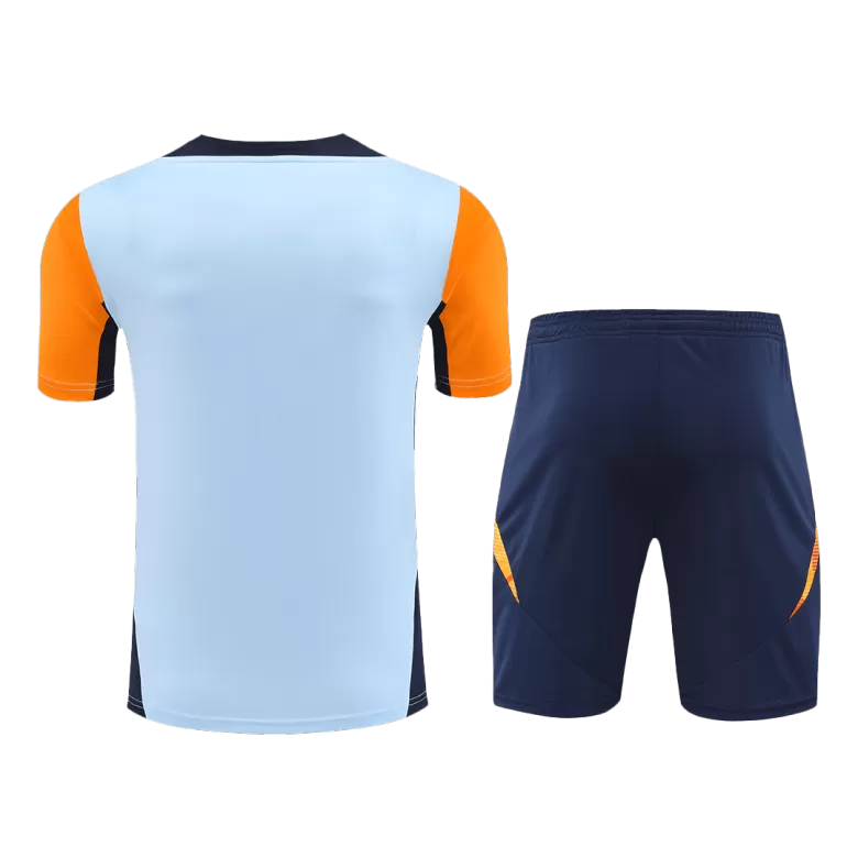 Real Madrid Pre-Match Training Jersey Kit 2024/25 (Jersey+Shorts) - gojersey