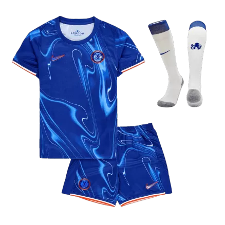 Chelsea Home Jersey Kit 2024/25 Kids(Jersey+Shorts+Socks) - gojersey