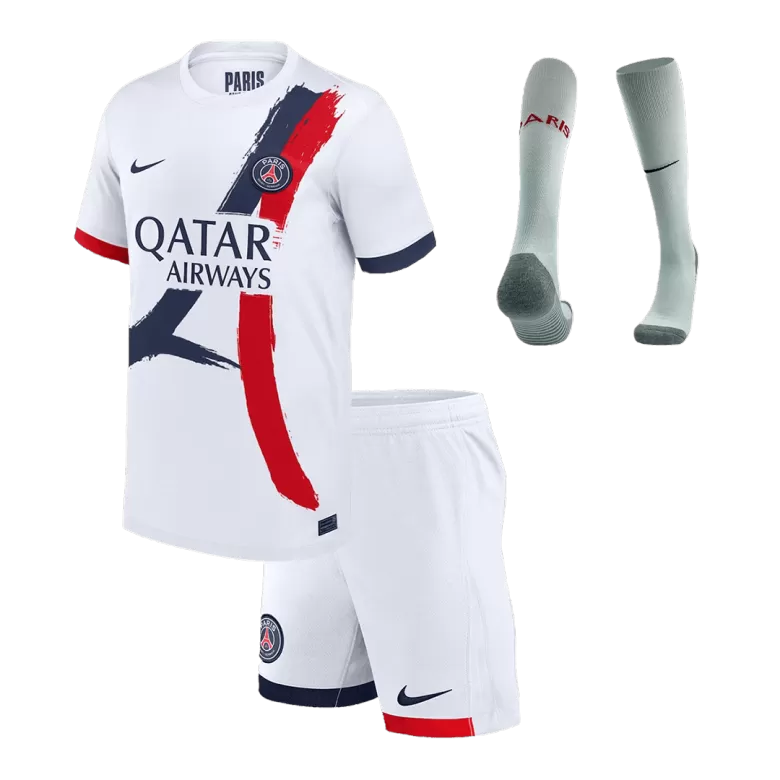 PSG Away Jersey Kit 2024/25 Kids(Jersey+Shorts+Socks) - gojersey