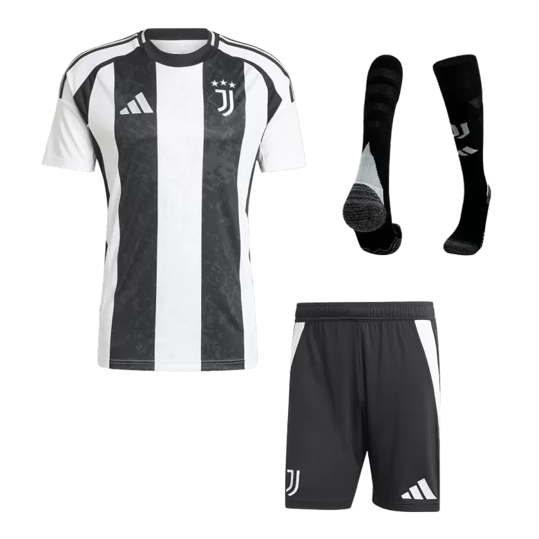 Juventus Home Jersey Kit 2024/25 (Jersey+Shorts+Socks) - gojersey