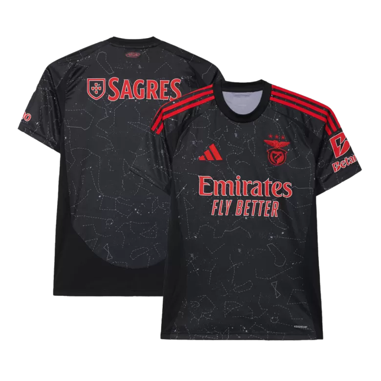 Benfica Away Custom Soccer Jersey 2024/25 - gojersey