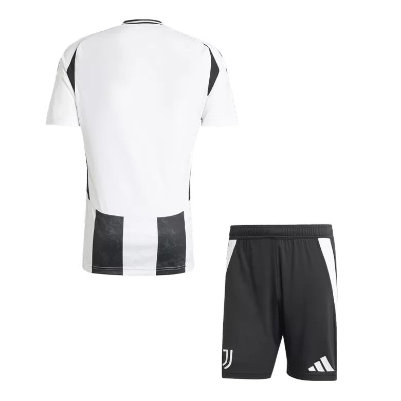 Juventus Home Soccer Jersey Kit 2024/25 (Jersey+Shorts) - Save The Children Sponsor - gojersey