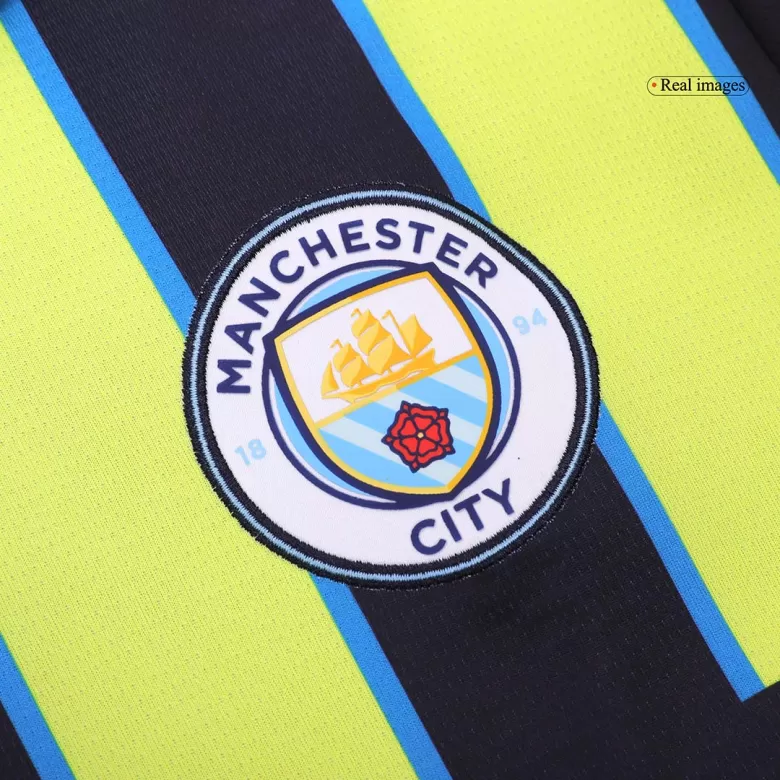 Manchester City RODRIGO #16 Away Soccer Jersey 2024/25 - UCL Edition - gojersey