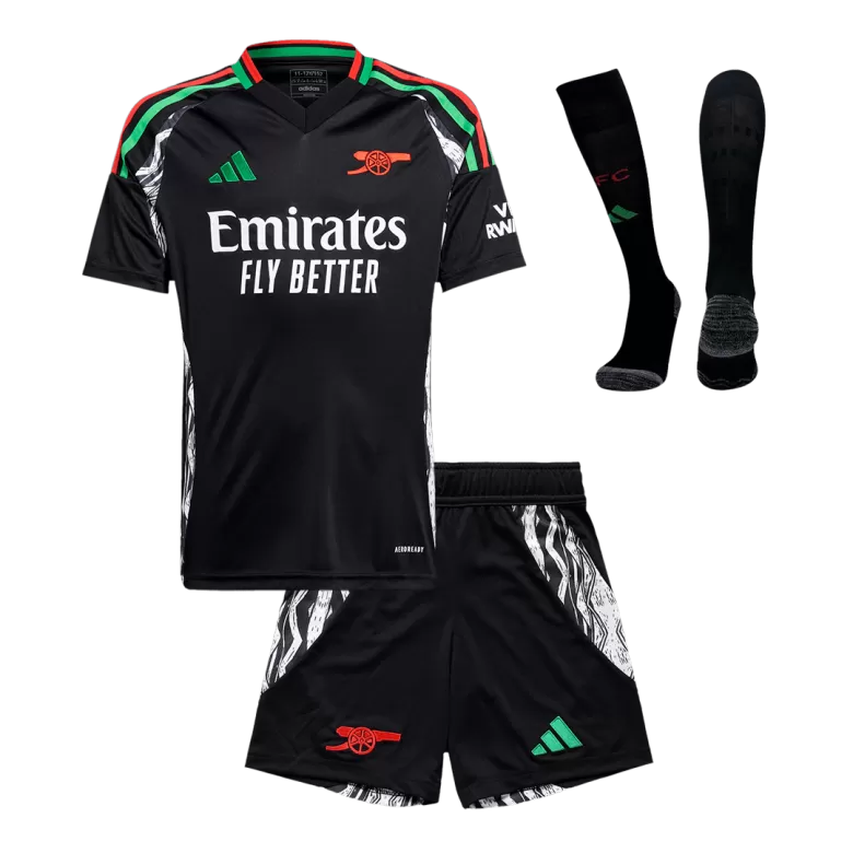 Arsenal Away Jersey Kit 2024/25 Kids(Jersey+Shorts+Socks) - gojersey