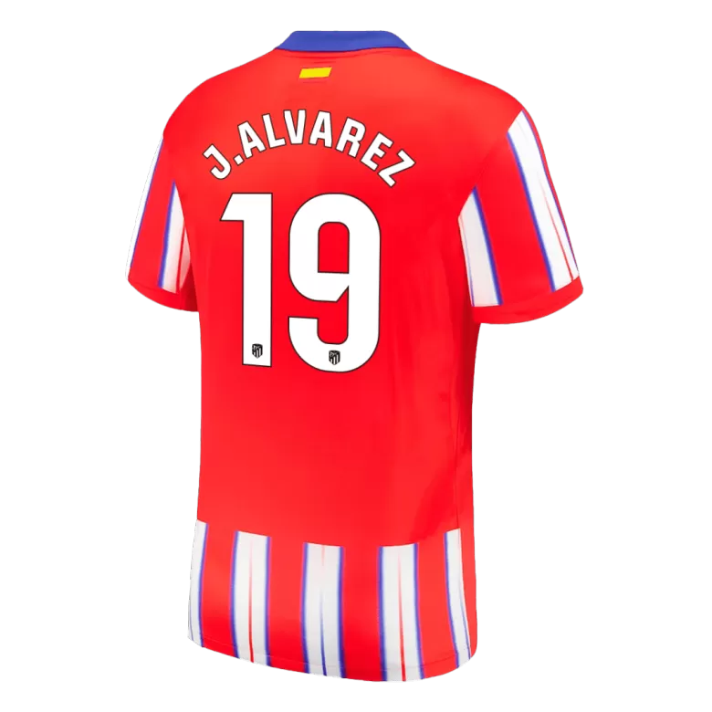 Atletico Madrid J.ALVAREZ #19 Home Soccer Jersey 2024/25 - gojersey