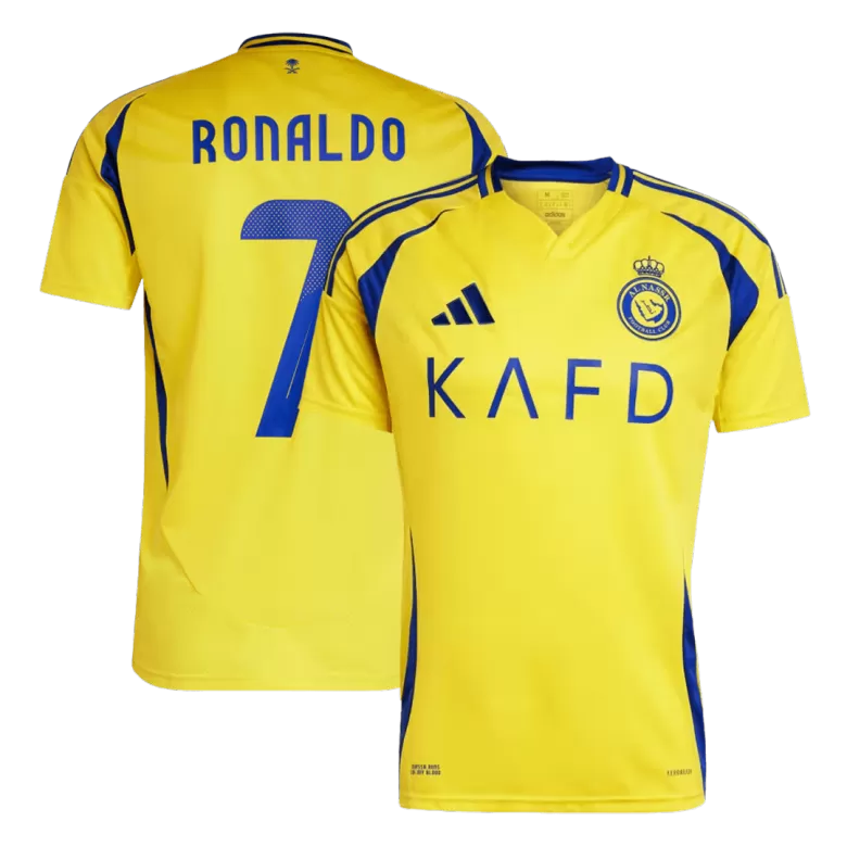 Al Nassr RONALDO #7 Home Soccer Jersey 2024/25 - ACL - gojersey