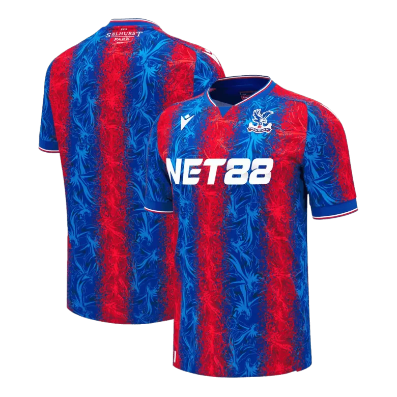 Crystal Palace Home Soccer Jersey 2024/25 - gojersey