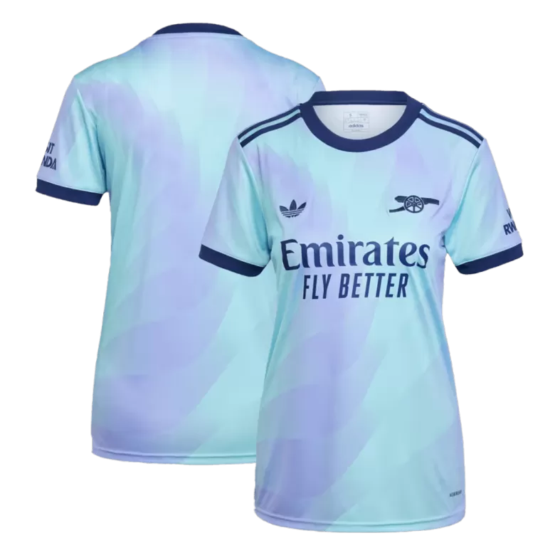 Women's Arsenal Third Away Soccer Jersey 2024/25 - gojersey