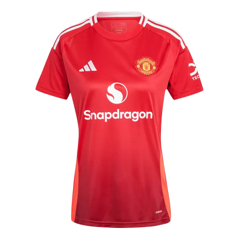 Women's Manchester United Home Soccer Jersey 2024/25 - gojersey