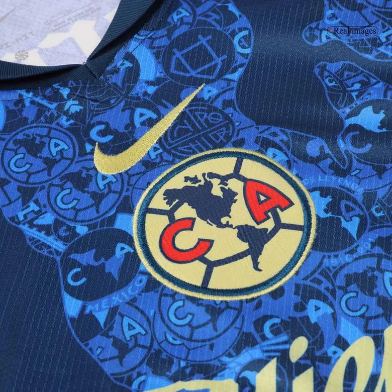 Club America Away Soccer Jersey Kit 2024/25 Kids(Jersey+Shorts) - gojersey