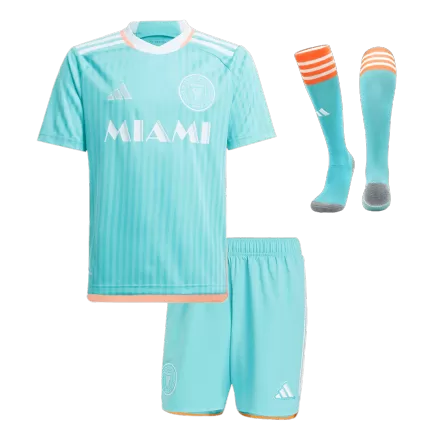 Inter Miami CF Third Away Soccer Jersey Kit 2024 Kids(Jersey+Shorts+Socks) - gojersey