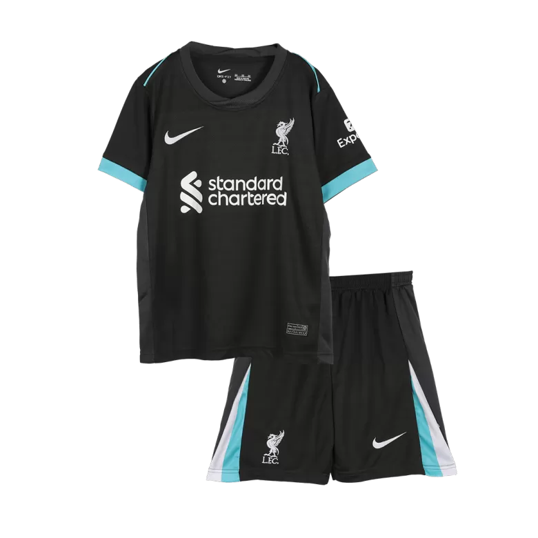 Liverpool Away Jersey Kit 2024/25 Kids(Jersey+Shorts) - gojersey