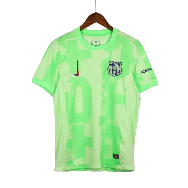 Barcelona GAVI #6 Third Away Jersey 2024/25 - UCL（Spotify Logo Without Text） - gojersey