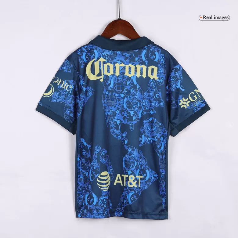 Club America Away Soccer Jersey Kit 2024/25 Kids(Jersey+Shorts) - gojersey