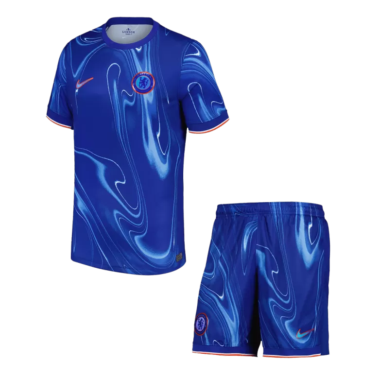 Chelsea Home Soccer Jersey Kit 2024/25 (Jersey+Shorts) - gojersey