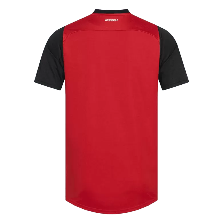 Bayer 04 Leverkusen Home Soccer Jersey 2024/25 - gojersey