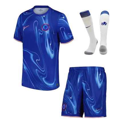 Chelsea Home Soccer Jersey Kit 2024/25 (Jersey+Shorts+Socks) - gojersey