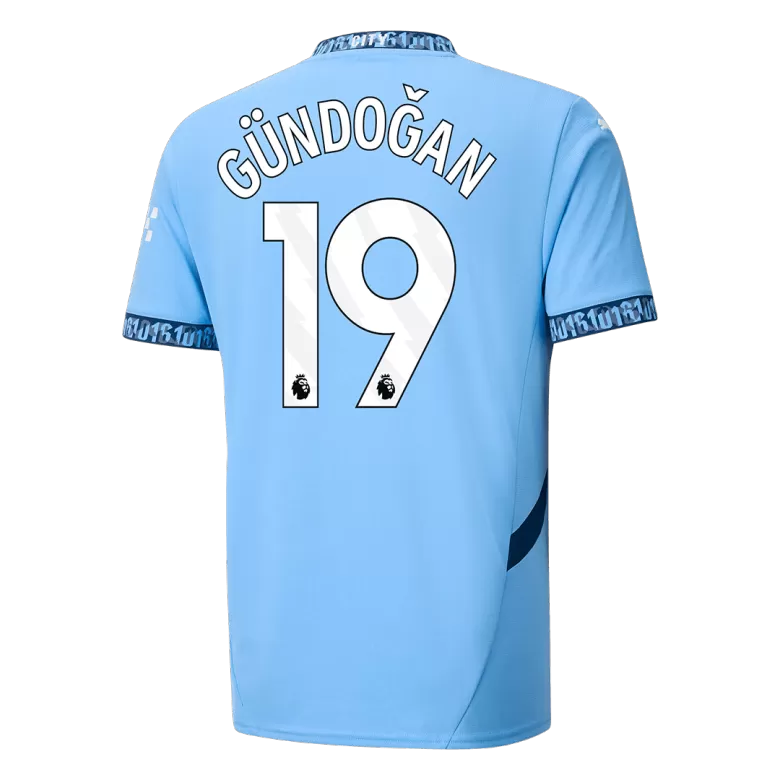 Manchester City GÜNDOĞAN #19 Home Jersey 2024/25 - gojersey