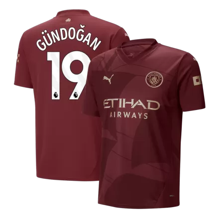 Manchester City GÜNDOĞAN #19 Third Away Soccer Jersey 2024/25 - gojersey