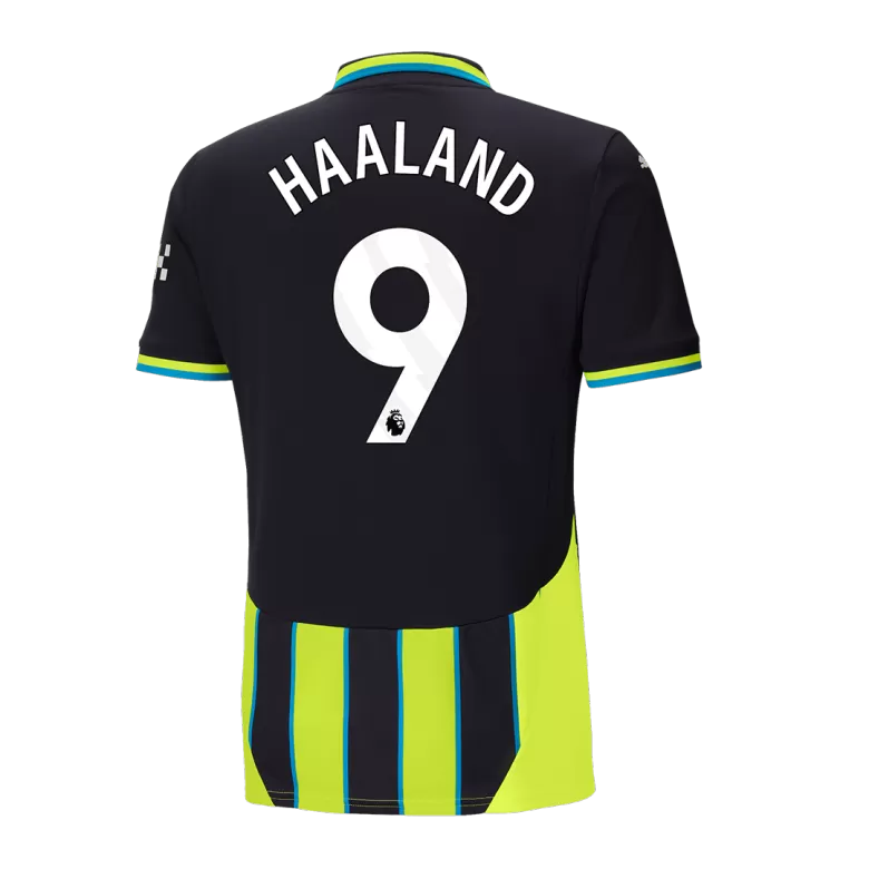 Manchester City HAALAND #9 Away Soccer Jersey 2024/25 - gojersey