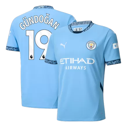 Manchester City GÜNDOĞAN #19 Home Jersey 2024/25 - gojersey