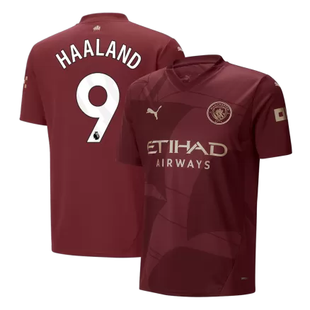 Manchester City HAALAND #9 Third Away Soccer Jersey 2024/25 - gojersey