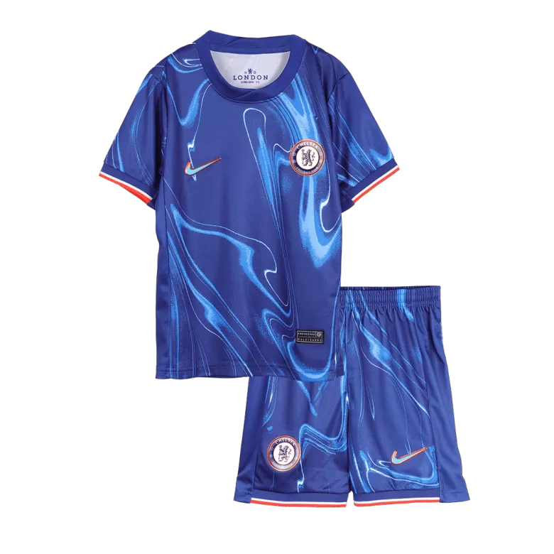 Chelsea Home Jersey Kit 2024/25 Kids(Jersey+Shorts) - gojersey