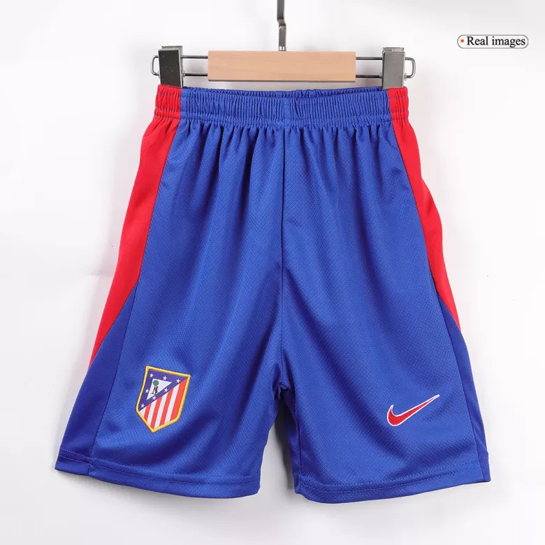 Atletico Madrid Home Soccer Jersey Kit 2024/25 Kids(Jersey+Shorts+Socks) - gojersey