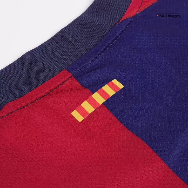 Barcelona Home Jersey 2024/25-Spotify Logo Without Text - gojersey