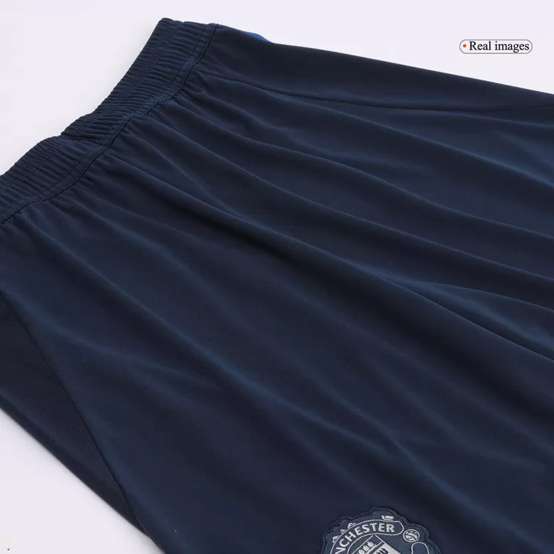 Manchester United Away Soccer Shorts 2024/25 - gojersey