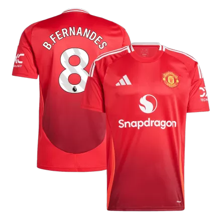 Manchester United B.FERNANDES #8 Home Jersey 2024/25 - gojersey