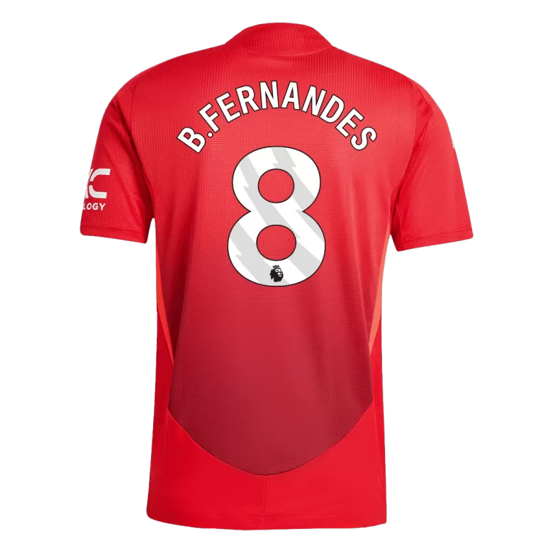 Manchester United B.FERNANDES #8 Home Soccer Jersey Authentic 2024/25 - gojersey