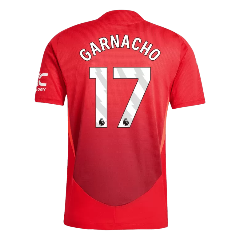 Manchester United GARNACHO #17 Home Soccer Jersey Authentic 2024/25 - gojersey